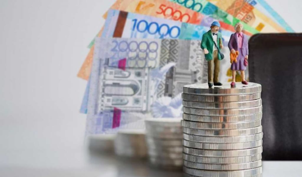 Еліміздегі орташа зейнетақы мөлшері белгілі болды