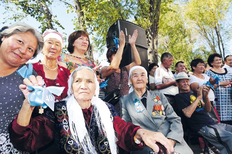 Балпық би ауылындағы қуаныш