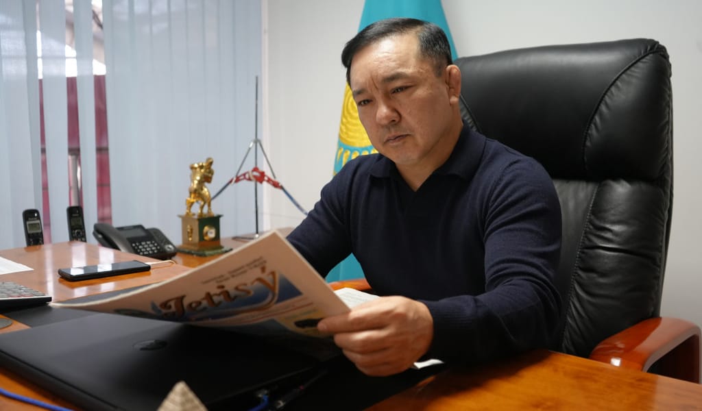 Әр іс-әрекетімізді халыққа жеткізген басылымдардың бірі – «Jetisy» газеті