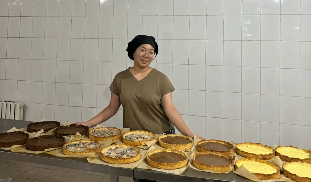 "Оқуымның ақысын өзім төлегім келді": Кәсіпкер атанған студент