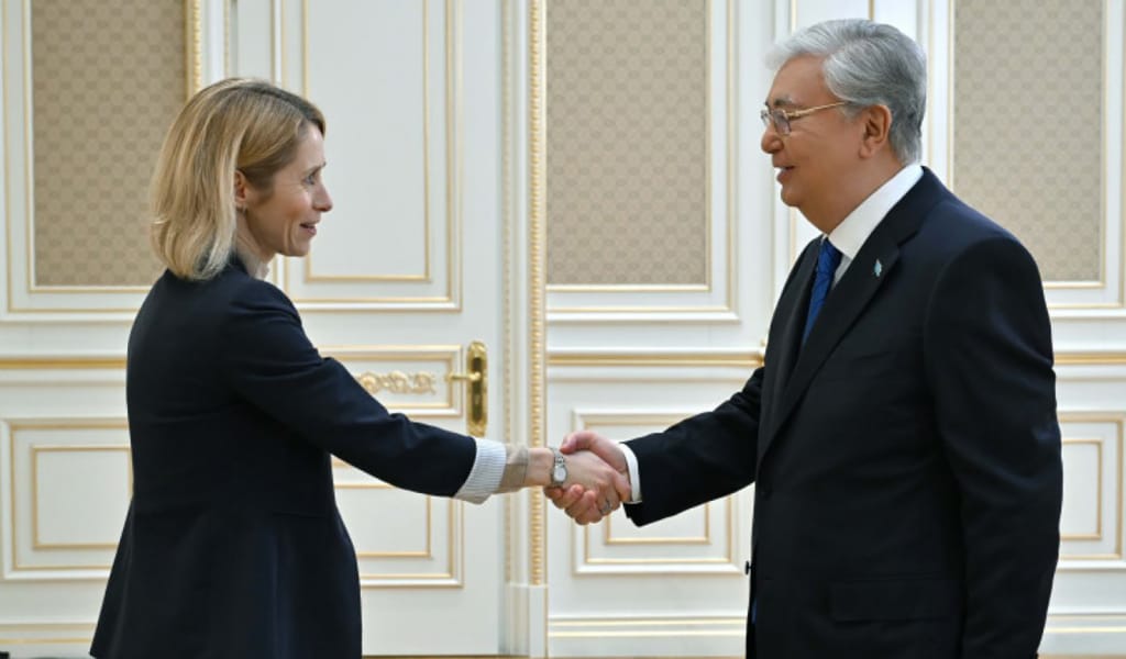 Тоқаев Еуропа Одағының Сыртқы істер және қауіпсіздік саясаты жөніндегі Жоғарғы өкілі Кая Калласпен кездесті