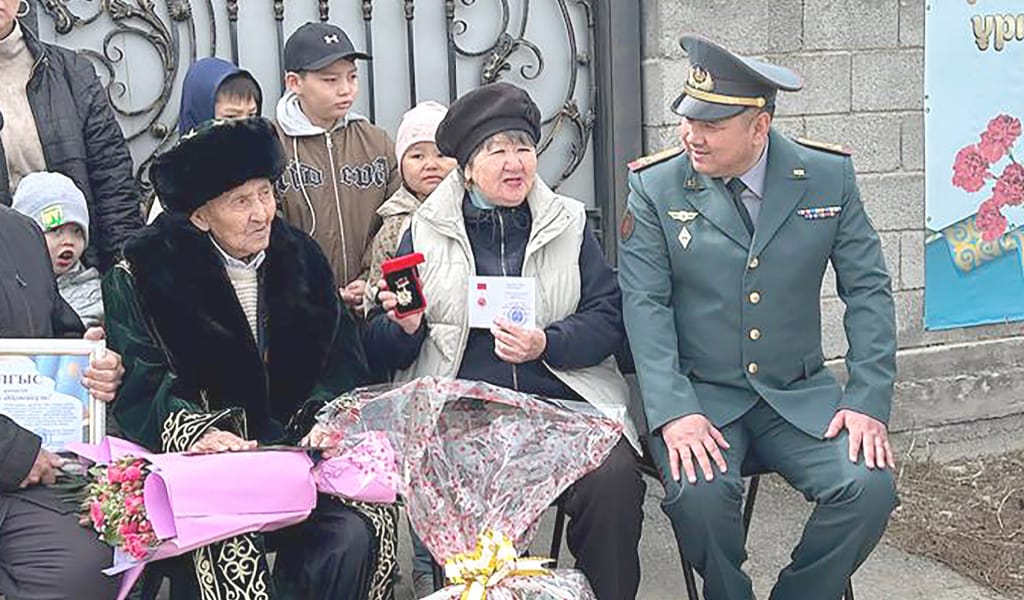 Екінші дүниежүзілік соғыстың ардагері Ысқақ Құсайынов 101 жасқа келді