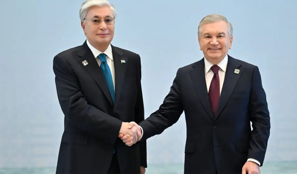 Тоқаев Самарқандтағы конгресс-орталыққа барды