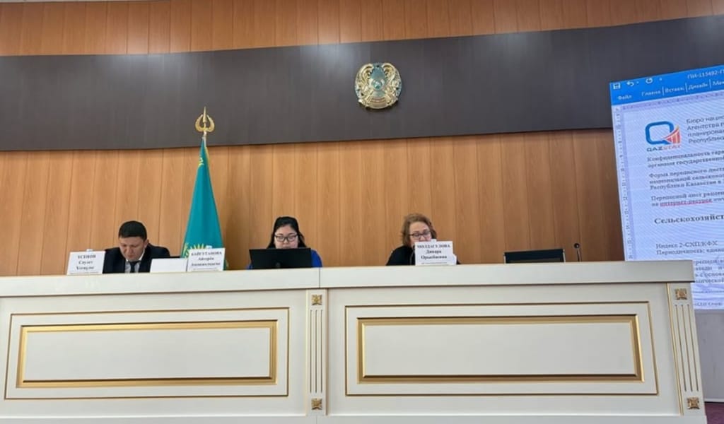 Республикалық ауыл шаруашылығының санағы өтуіне байланысты жиын өтті