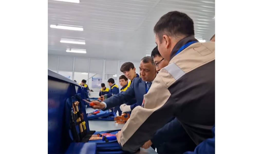 Талдықорған индустриялық колледжінде пресс-тур өтті