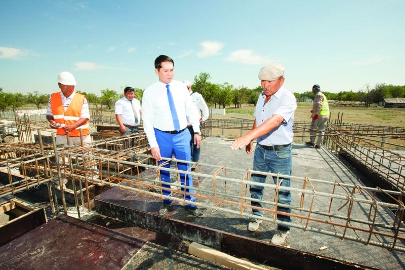 ЖАҢА МЕКТЕПТЕР УАҚЫТЫНДА БЕРІЛЕДІ