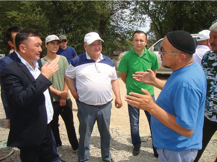 КӨКСАЙ КҮРЕСІНІ БАҚЫЛАУДА