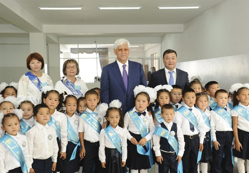 ҚОС МЕКТЕП ЕСІК АШТЫ