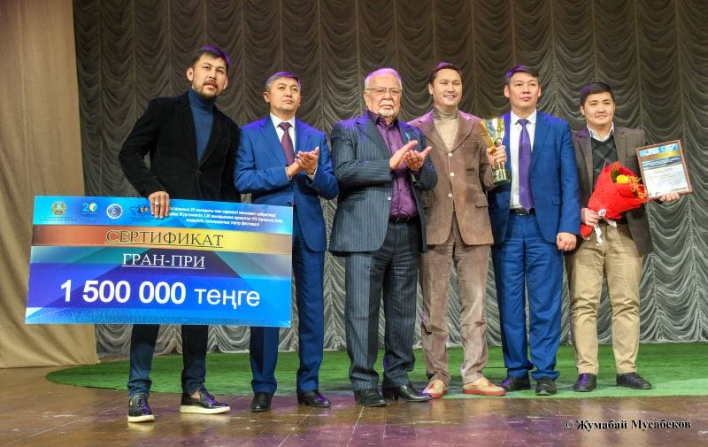 АЛМАТЫ ОБЛЫСЫНДА ТЕАТР ФЕСТИВАЛІ АЯҚТАЛДЫ