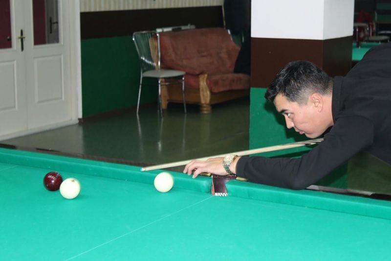 ӘСКЕРИЛЕР БИЛЬЯРДТАН ЖАРЫСТЫ