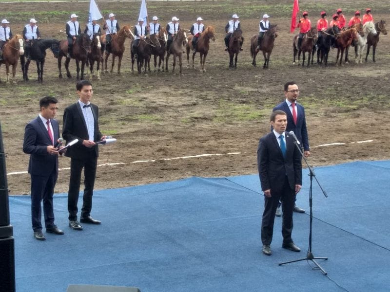 АТ БӘЙГЕСІНЕ ОН ЕЛДЕН СПОРТШЫЛАР КЕЛДІ