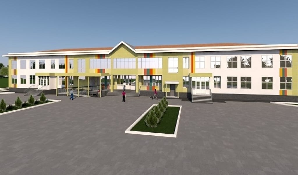 АУЫЛДА МЕКТЕП ҚҰРЫЛЫСЫ БАСТАЛДЫ