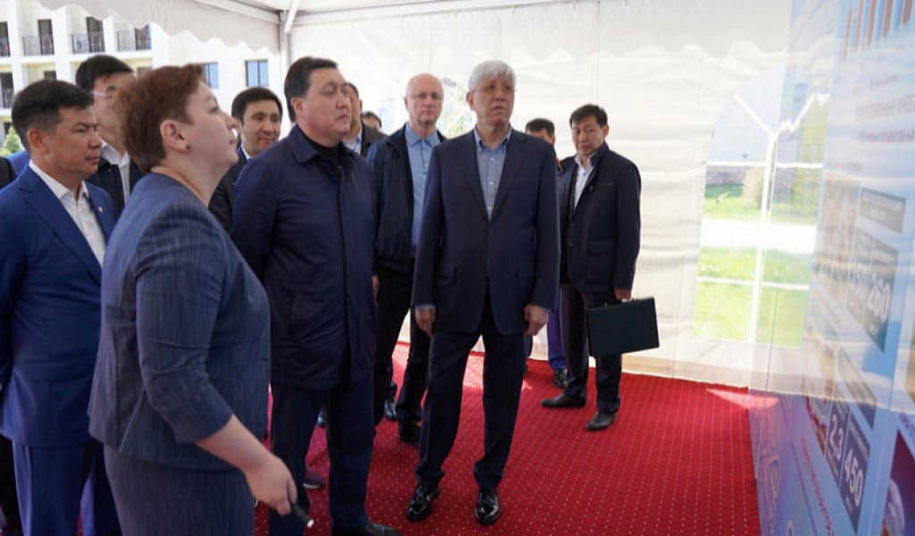 АСҚАР МАМИН ІРІ ИНФРАҚҰРЫЛЫМДЫҚ ЖОБАЛАРДЫҢ ІСКЕ АСЫРЫЛУ БАРЫСЫН ТЕКСЕРДІ