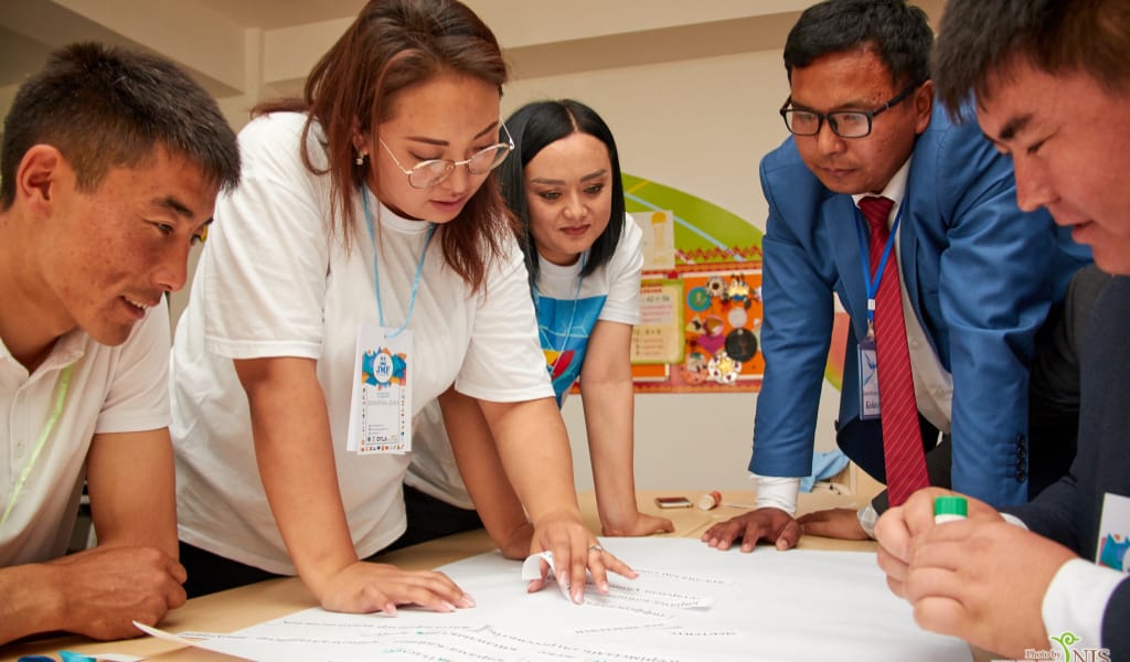 ТАЛДЫҚОРҒАНДА ЖАС МҰҒАЛІМДЕР ЖИНАЛДЫ