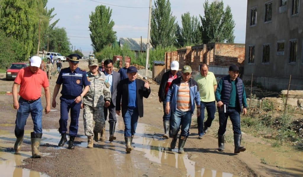 АЛМАТЫ ОБЛЫСЫ: АУЫЛ КӨШЕЛЕРІН СУ БАСТЫ
