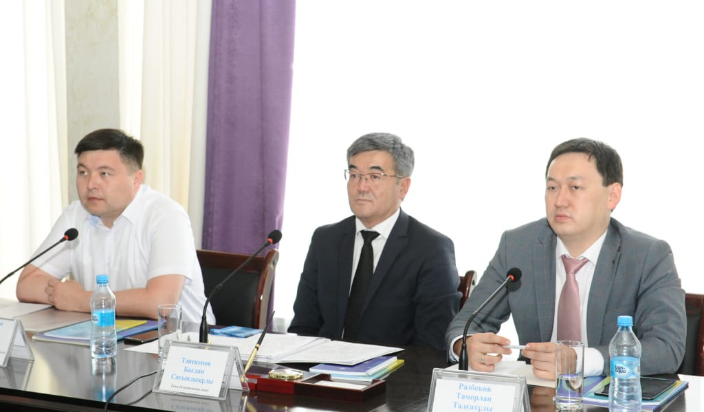 ЖАҢА ЖОБАЛАР ТАНЫСТЫРЫЛДЫ