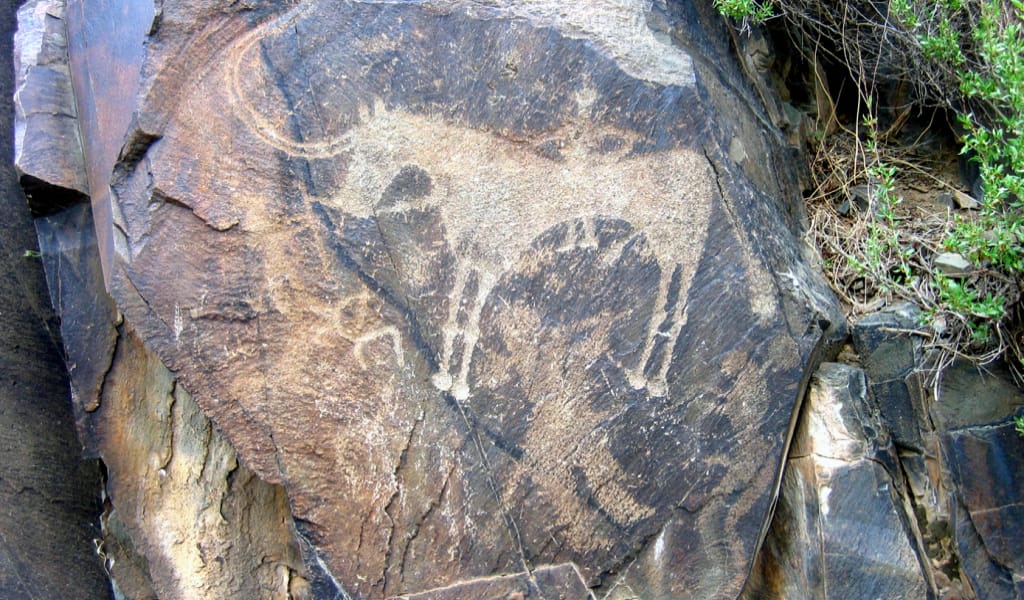 ПРЕСС-ТУР: "ТАҢБАЛЫҒА" ТІЛШІЛЕР КЕЛДІ