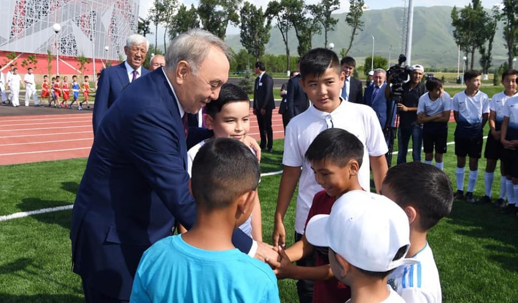 "ÚSHQOŃYR": ЕЛБАСЫ СПОРТ КЕШЕНІН АШТЫ