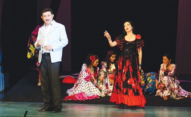 Көрермен назарында – «Сыған серенадасы»