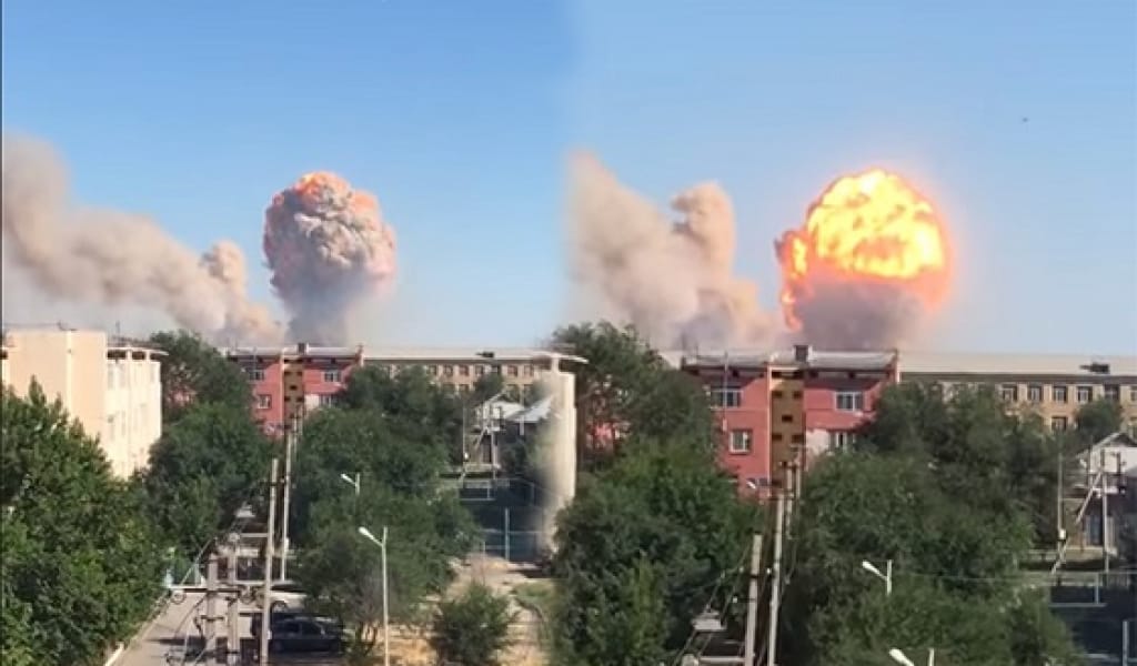 АРЫС: ЖАРЫЛЫС САЛДАРЫНАН 34 АДАМ АУРУХАНАҒА КЕЛДІ