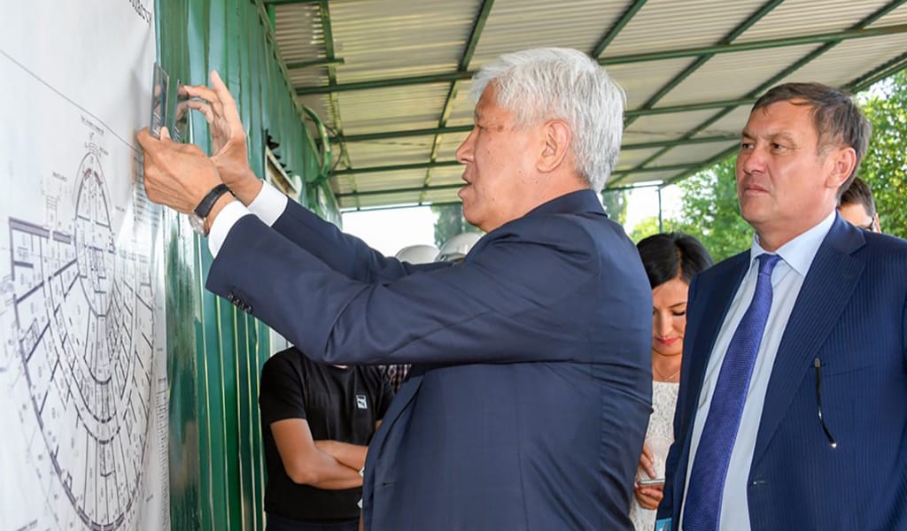 КЕМШІЛІКТЕРДІ КӨРСЕТТІ: ӘКІМ ҚҰРЫЛЫС НЫСАНДАРЫН АРАЛАДЫ