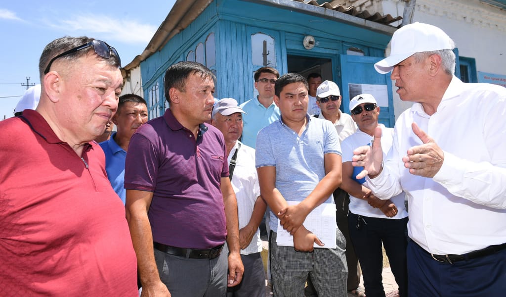 АЛМАТЫ ОБЛЫСЫНЫҢ ӘКІМІ АРЫСҚА БАРДЫ