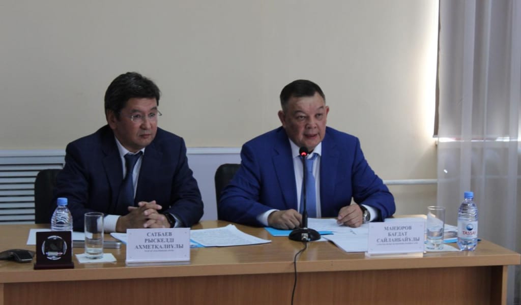 ЖЕКЕ-ЖЕКЕ СҰРАДЫ: ОБЛЫС ӘКІМІНІҢ ОРЫНБАСАРЫ ТАЛҒАРҒА БАРДЫ