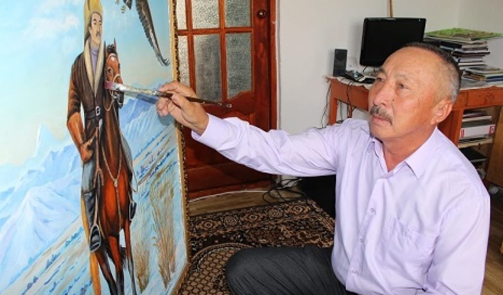 "СУРЕТ САЛУҒА ЛАЙЫҚТЫ ЖЕР": РАЙЫМБЕК АУДАНЫНДА ДАРЫНДЫ ҚЫЛҚАЛАМ ШЕБЕРІ ТҰРАДЫ