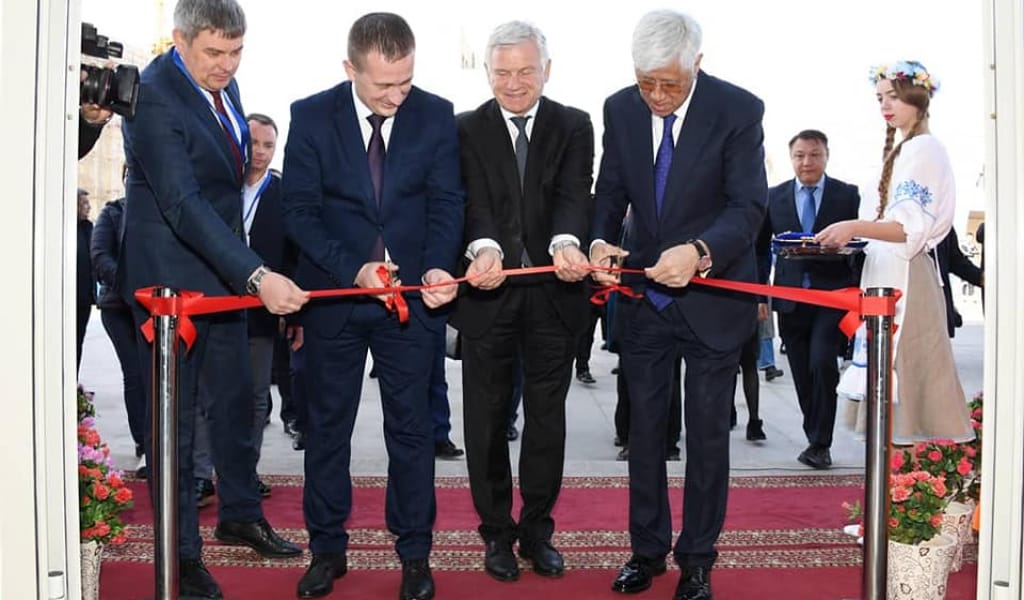 БАРЫС-КЕЛІС АРТАДЫ: ҚОРҒАСТА БЕЛАРУСЬ ПАВИЛЬОНЫ АШЫЛДЫ