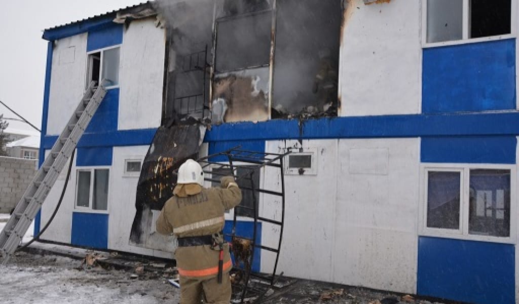 ТАЛДЫҚОРҒАН: БАССЕЙН ҚҰРЫЛЫСЫ АУМАҒЫНДА ӨРТ ШЫҚТЫ