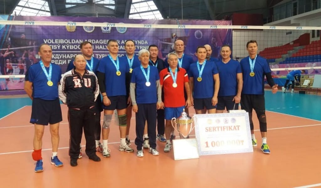 ВОЛЕЙБОЛ: "ЖЕТІСУ" КОМАНДАСЫ БІР МИЛЛИОН ТЕҢГЕ ИЕЛЕНДІ