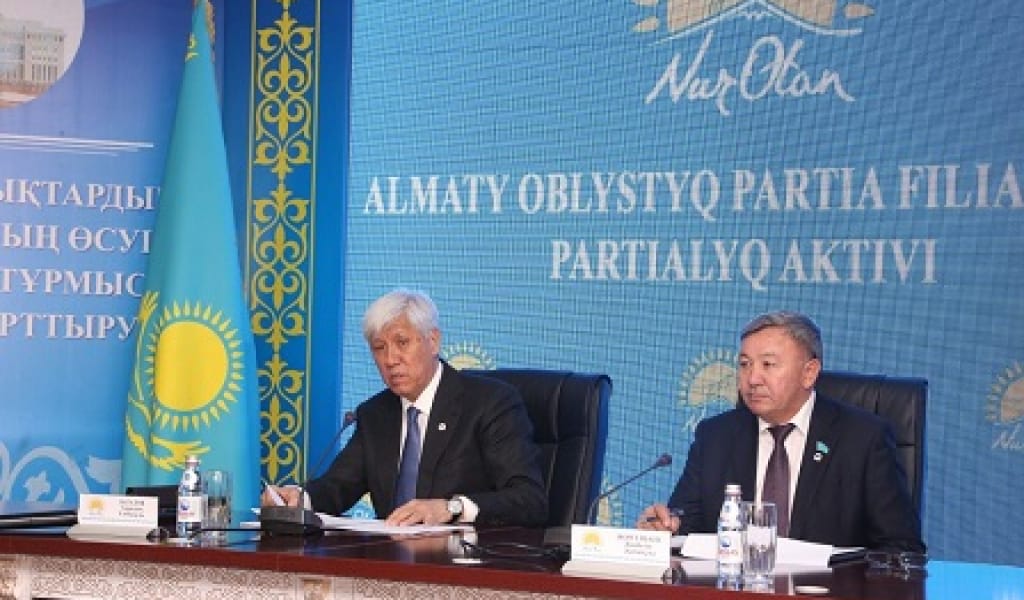 "БАР КҮШІМДІ САЛАМЫН": ПАРТИЯ ЖҰМЫСЫ АРЫ ҚАРАЙ ЖАНДАНАДЫ