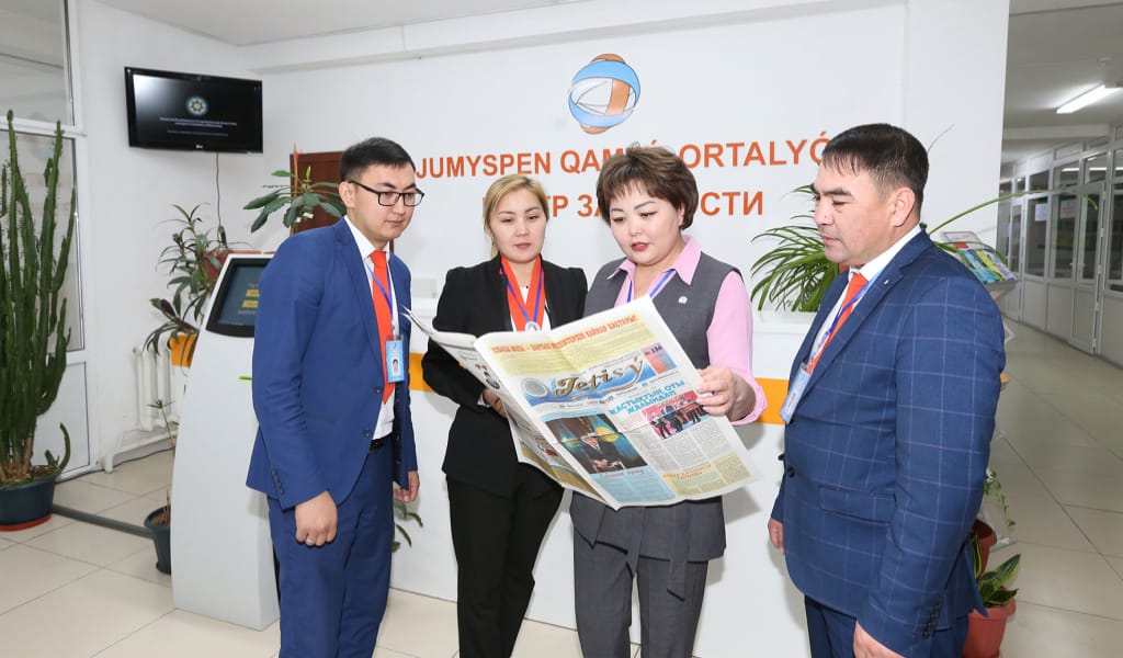 "КӨП ОҚИМЫЗ": ГАЗЕТ ЖУРНАЛИСТЕРІ ҚАРАТАЛ АУДАНЫНДА