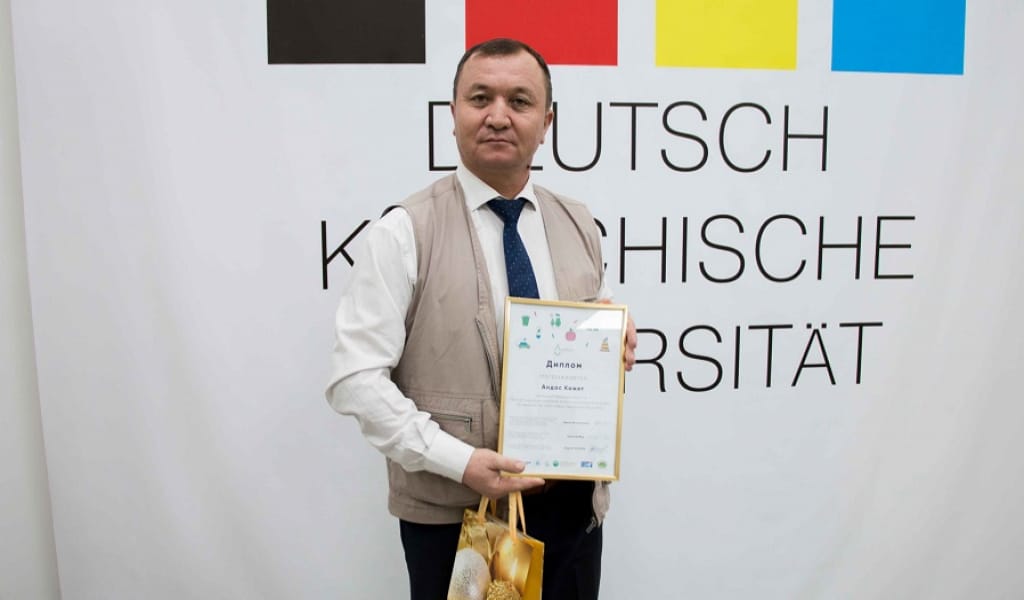 ҚҰТТЫҚТАЙМЫЗ: ӘРІПТЕСІМІЗ РЕСПУБЛИКАЛЫҚ БАЙҚАУДА "ҮЗДІК ЖУРНАЛИСТ" АТАНДЫ