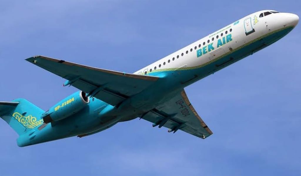 ҰШУҒА ЖАРАМСЫЗ: "BEK AIR" ӘУЕ КОМПАНИЯСЫ ҚЫЗМЕТІН ТОҚТАТТЫ