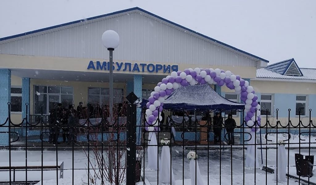 ЖАМБЫЛ АУДАНЫ: КҮРЕЖОЛДЫҢ БОЙЫНАН АМБУЛАТОРИЯ АШЫЛДЫ
