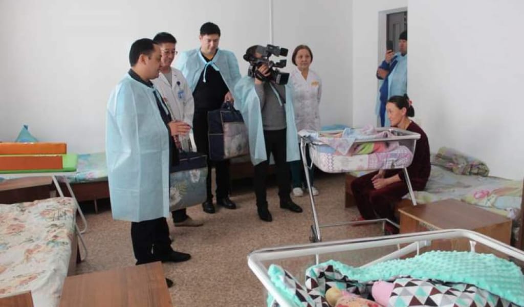 ТАЛДЫҚОРҒАН: ЖАҢА ЖЫЛДА ЖЕТІ СӘБИ ӨМІР ЕСІГІН АШТЫ