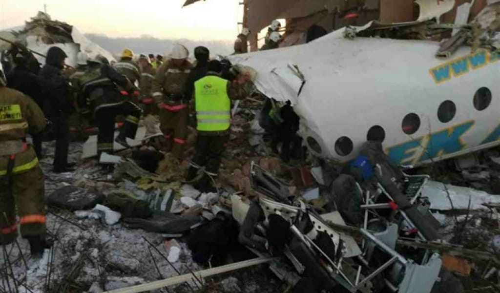 "МҰЗ ҚАТҚАН": ВИЦЕ-ПРЕМЬЕР АЛМАТЫДАҒЫ ҰШАҚ АПАТЫНЫҢ СЕБЕБІН ЖАРИЯЛАДЫ