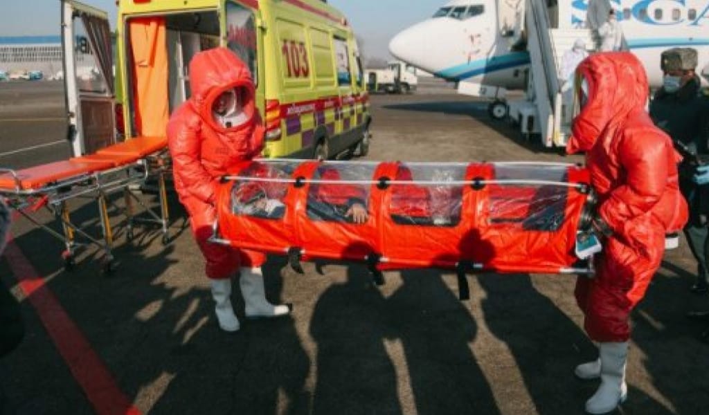 "ДЕНЕСІ ҚЫЗҒАН": ҚЫТАЙДАН ҰШЫП КЕЛГЕН БІРНЕШЕ АДАМ АУРУХАНАҒА ЖАТҚЫЗЫЛДЫ