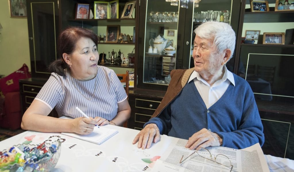 "ОҚ ӨТПЕЙТІН ОРАМАЛ": 96 ЖАСТАҒЫ СОҒЫС АРДАГЕРІНІҢ ӘҢГІМЕСІ