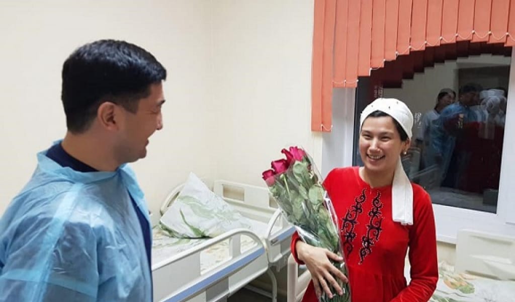 "ҮШЕУІ ДЕ ҰЛ": ЖАМБЫЛ АУДАНЫНДА ТАҒЫ ДА ҮШЕМ ДҮНИЕГЕ КЕЛДІ