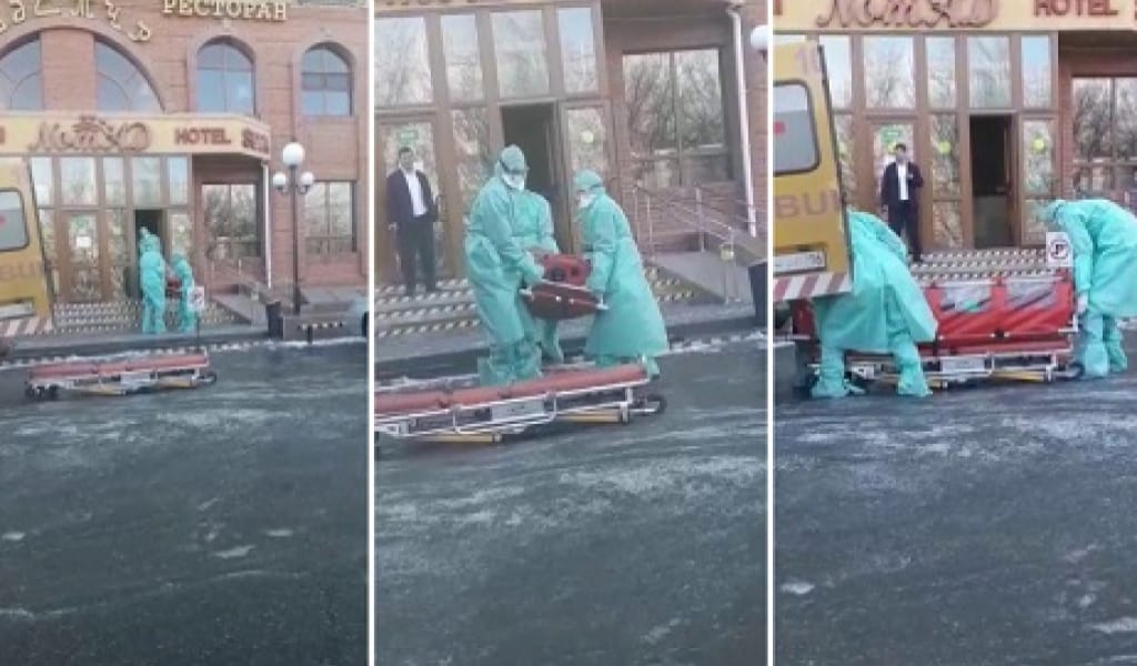 КОРОНАВИРУС: СЕМЕЙДЕ ЖҮРГЕН ШЕТЕЛ АЗАМАТЫ ШҰҒЫЛ АУРУХАНАҒА ЖЕТКІЗІЛДІ