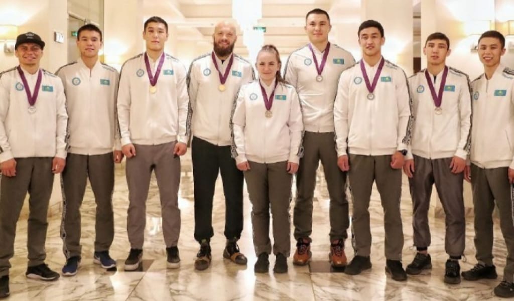 БІР ТОП СПОРТШЫ ИОРДАНИЯДАН АБЫРОЙМЕН ОРАЛДЫ