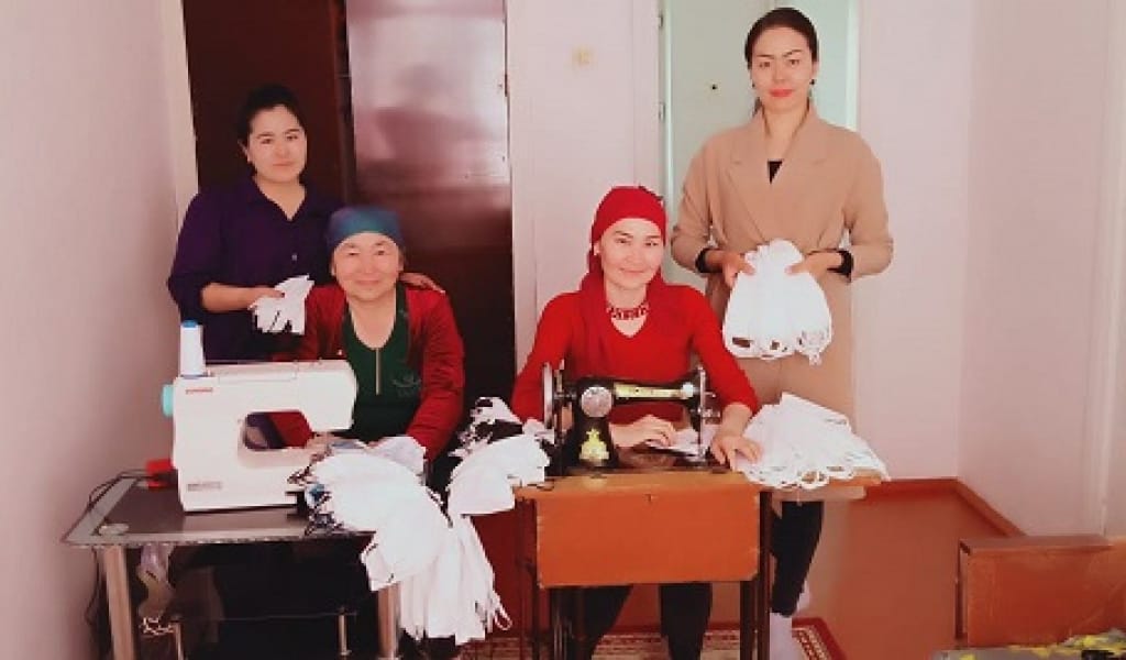 АЛМАТЫ ОБЛЫСЫНЫҢ ҚЫЗ-КЕЛІНШЕКТЕРІ БЕТПЕРДЕ ТІГУГЕ ЖҰМЫЛА КІРІСТІ