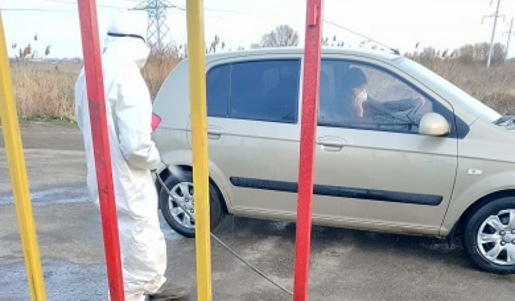 КОРОНАВИРУС: КҮНІНЕ 600-800 КӨЛІК ХЛОР ЕРІТІНДІСІМЕН ЖУЫЛАДЫ