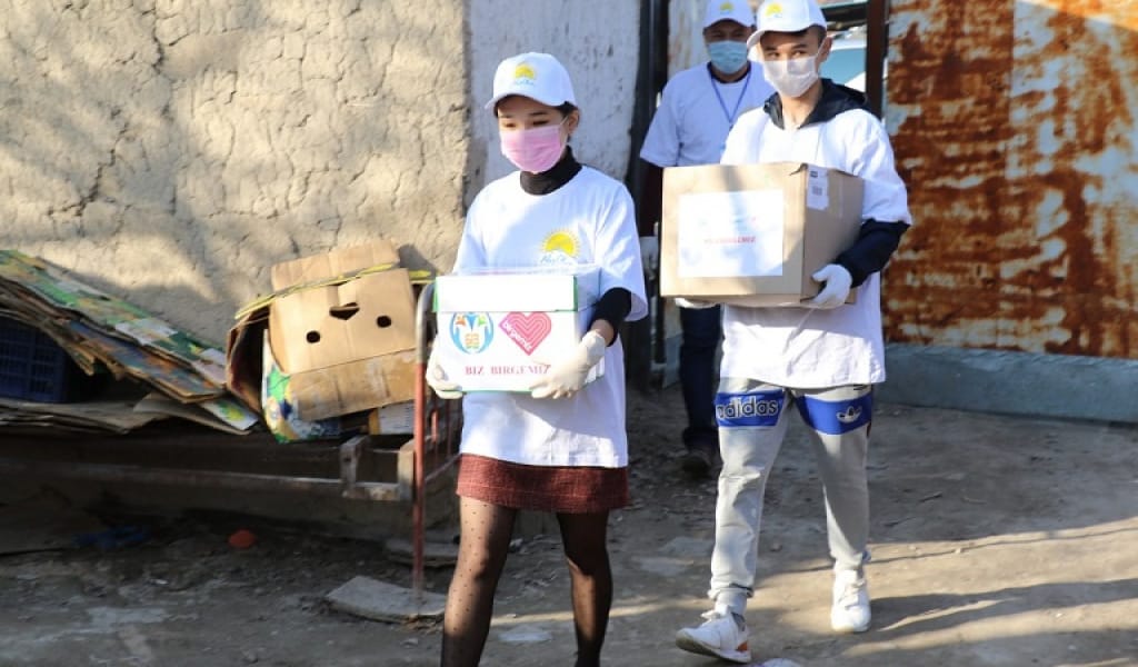 АЛМАТЫ ОБЛЫСЫНЫҢ КӘСІПКЕРЛЕРІ МҰҚТАЖ ЖАНДАРҒА КӨМЕКТЕСТІ