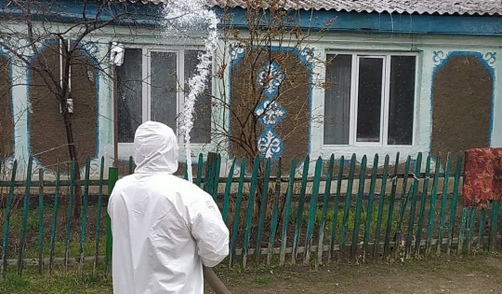 КОРОНАВИРУС ШЫҚҚАН АУЫЛДА ЕКІ МЫҢНАН АСА ТҰРҒЫН БАР