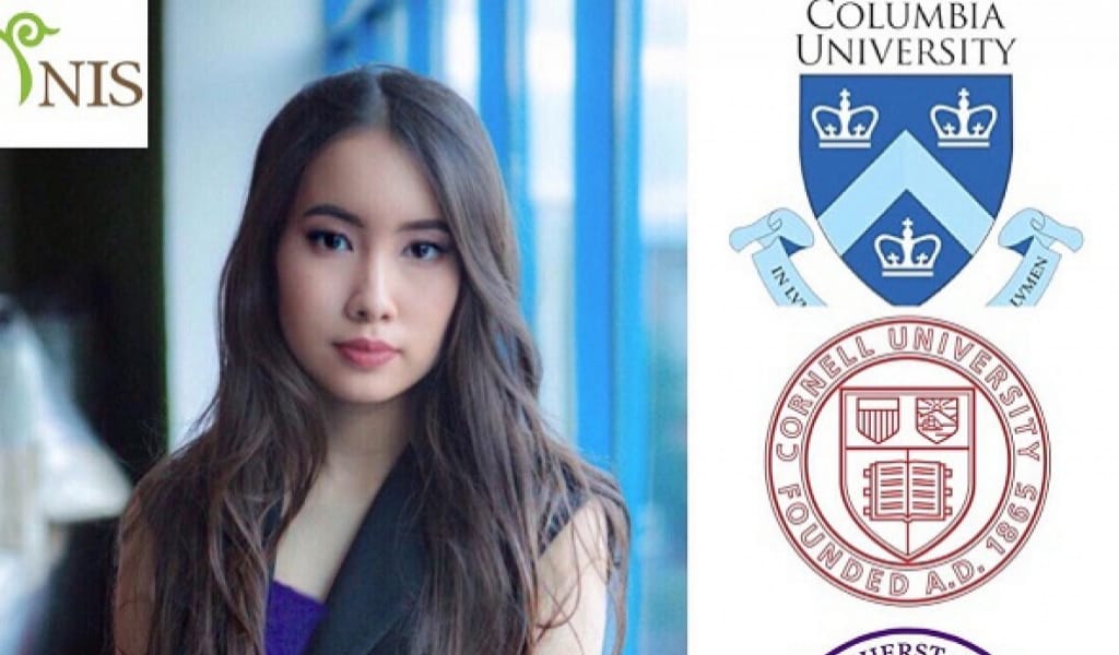 ҚАЗАҚСТАНДЫҚ ОҚУШЫ ҚЫЗ БІРНЕШЕ УНИВЕРСИТЕТКЕ ШАҚЫРТУ АЛДЫ