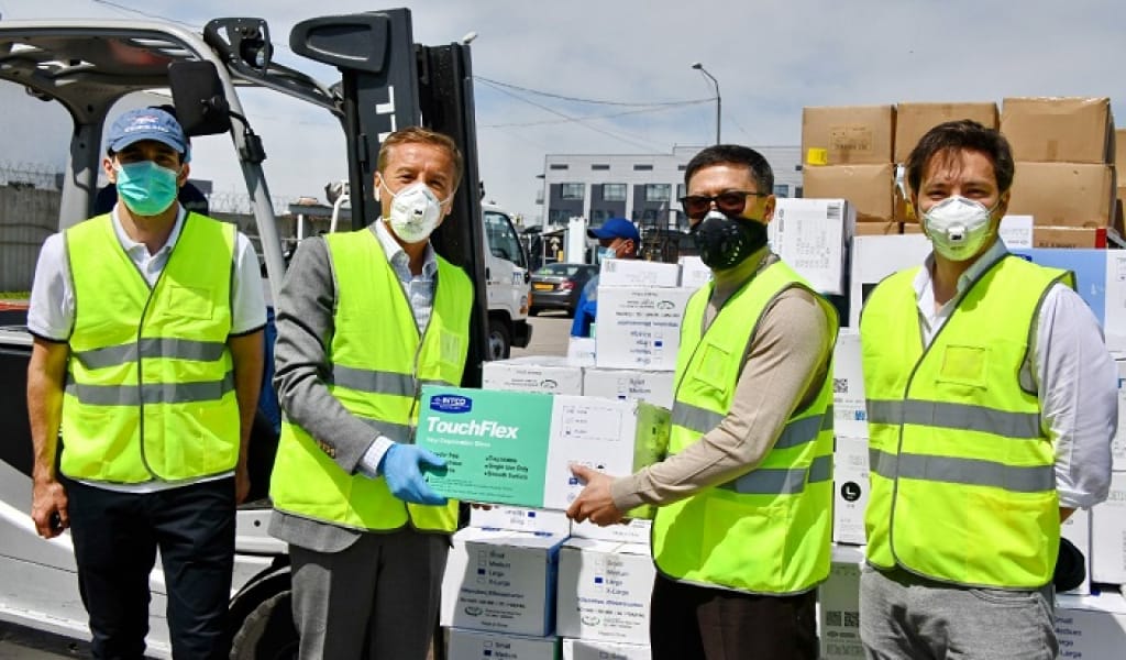 ҚЫТАЙ ЕЛІНЕН КОРОНАВИРУСТАН ҚОРҒАЙТЫН МЕДИЦИНАЛЫҚ ҚҰРАЛДАР ЖЕТКІЗІЛДІ