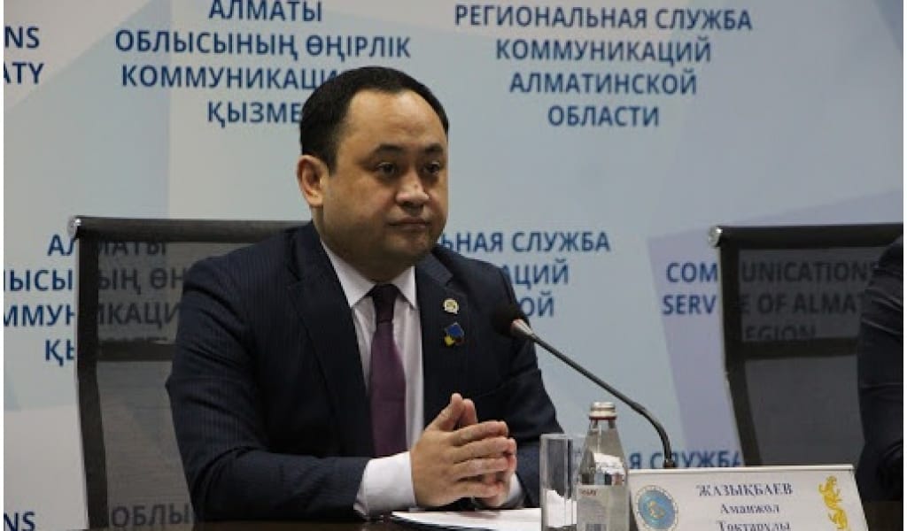 АЛМАТЫ ОБЛЫСЫ ӘКІМІНЕ ШТАТТАН ТЫС КЕҢЕСШІ ТАҒАЙЫНДАЛДЫ